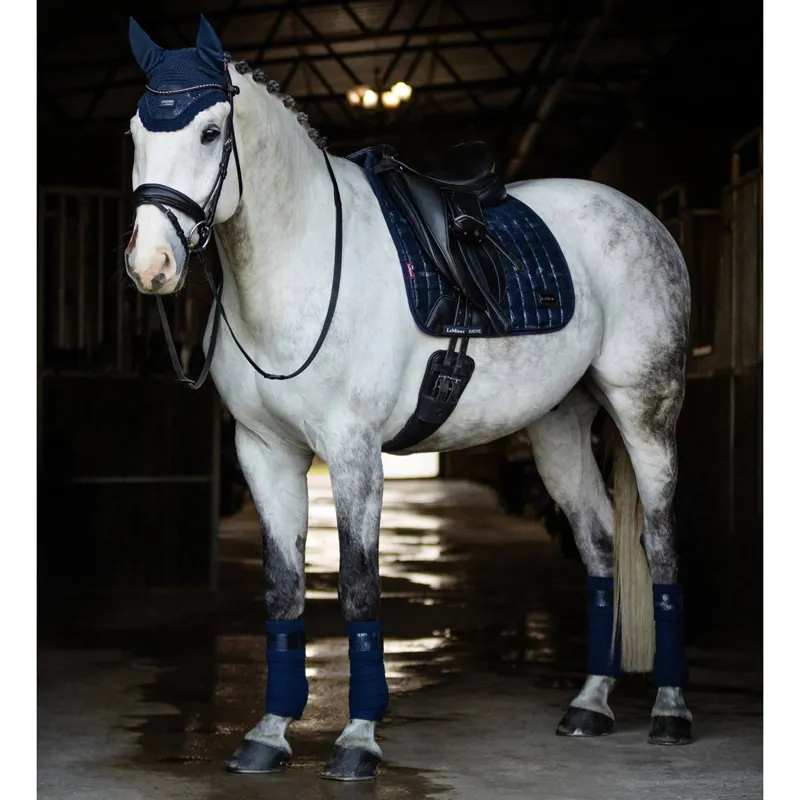 LeMieux Adour Dressage Square - Navy-2